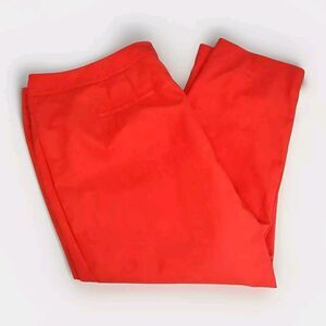 Womens Lightweight Pants Sz 24w  (44" Waist) Red Flat Front Sejour